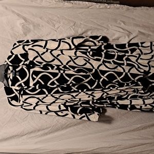 Women's Shirt Dress Midi Dress Winter 1X